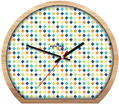 

Epic Ink Analog Multi Colour Clock