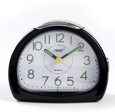 

Orpat Analog Black Clock