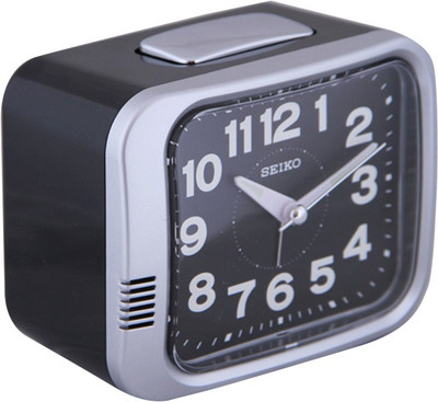

Seiko Analog Silver Clock
