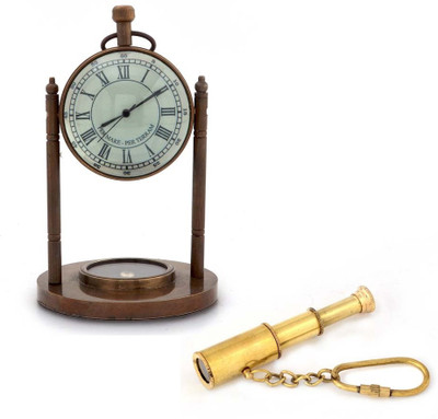 

Shilpbazaar Analog Brown Clock