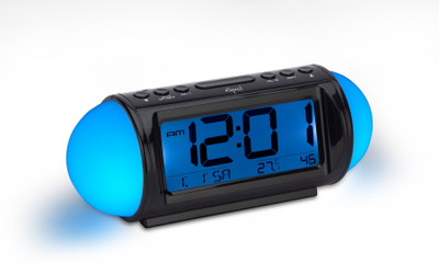 Opal Digital Black Clock