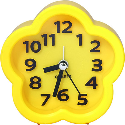 

Super Drool Analog Yellow Clock