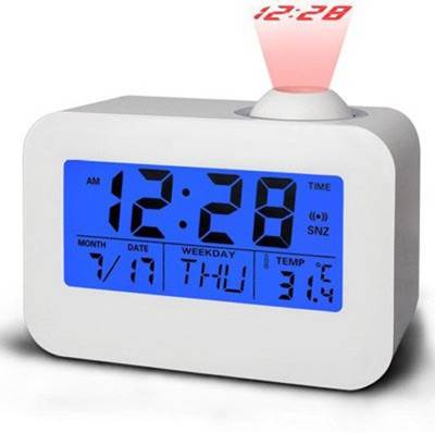 

Divinext Digital White Clock