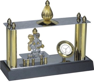

YNA Analog Gold, Silver Clock