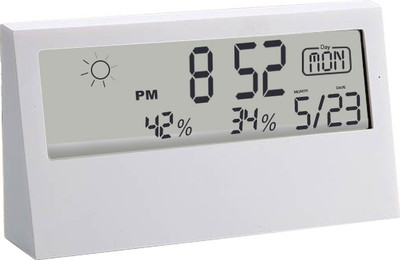 

Shadowfax Digital White Clock