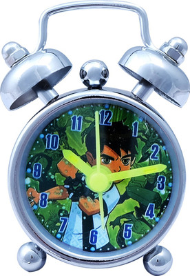 

Super Drool Analog Silver Clock