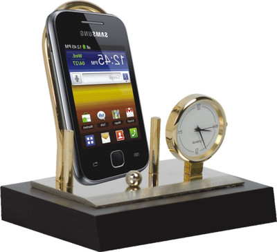

YNA Analog Gold, Silver Clock
