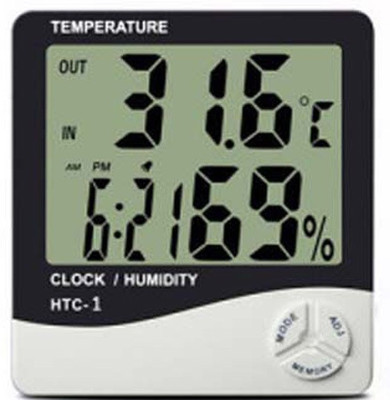 

HTC Digital White Clock