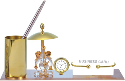 

YNA Analog Gold, Silver Clock
