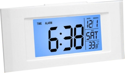 

Jazam Digital White Clock