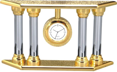 

YNA Analog Gold, Silver Clock