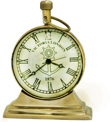 

Creative Analog Gold Clock