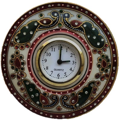JaipurCrafts Analog Multicolor Clock   Watches  (JaipurCrafts)
