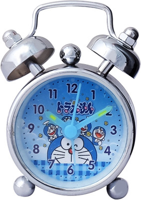 

Super Drool Analog Silver Clock