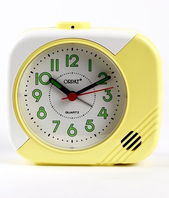

Orpat Analog Yellow Clock