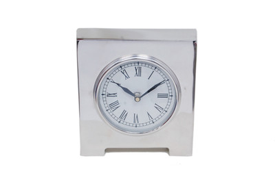 Yaali Analog Silver Clock