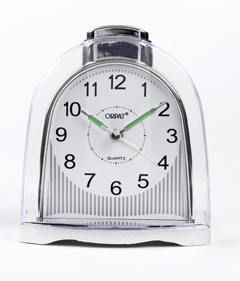 

Orpat Analog Silver Clock