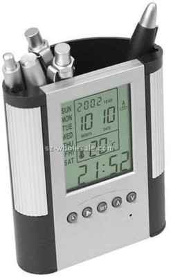 JSS Exports Digital BLACK Clock