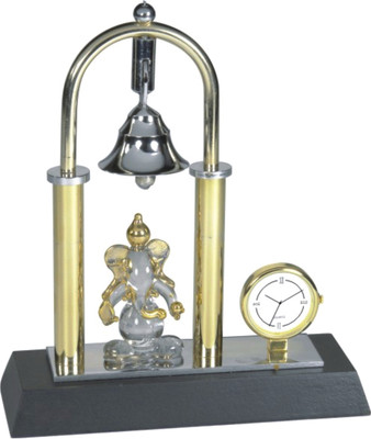

YNA Analog Gold, Silver Clock