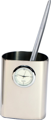 

YNA Analog Silver Clock