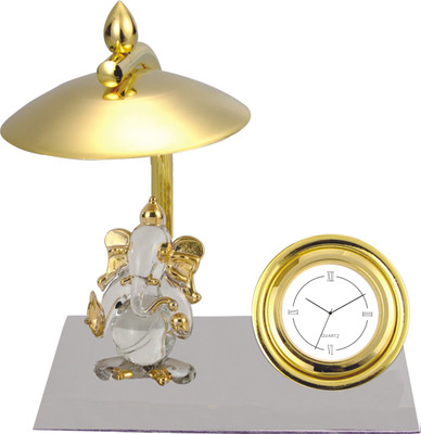 

YNA Analog Gold, Silver Clock