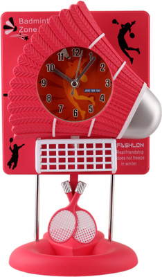 

Bazaar Pirates Analog Pink Clock