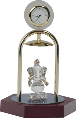 

YNA Analog Gold, Silver Clock