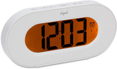 

Opal Digital White Clock