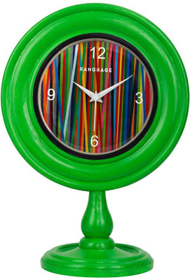 

Rang Rage Analog Green Clock