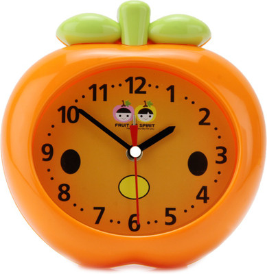 Design O Vista Analog Orange Clock