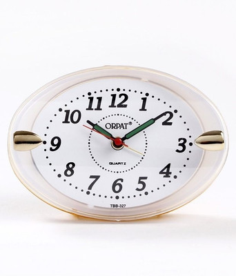 

Orpat Analog Orange Clock