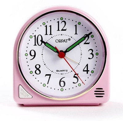 

Orpat Analog Pink Clock