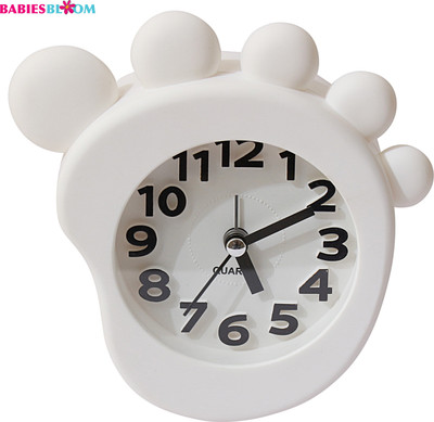 

Babies Bloom Analog White Clock