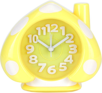 

Design O Vista Analog White, Yellow Clock