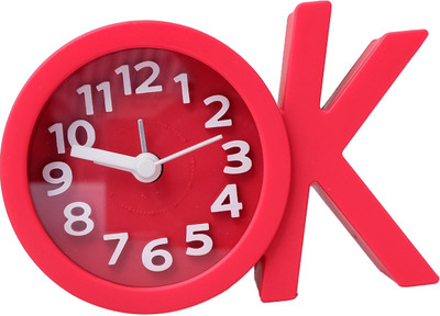 

Super Drool Analog Red Clock