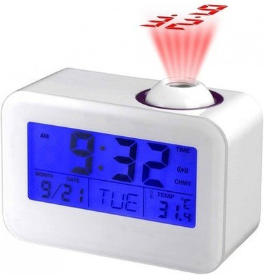 

KB's Digital White Clock