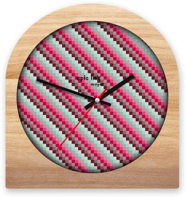 Epic Ink Analog Multi Colour Clock