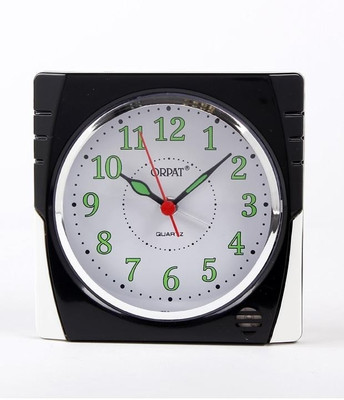 

Orpat Analog Black Clock