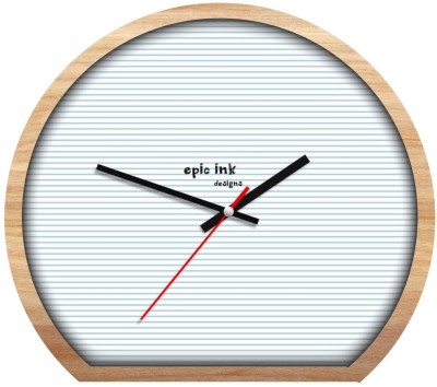 

Epic Ink Analog Multi Colour Clock