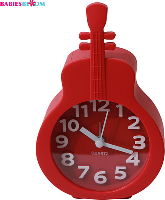 

Babies Bloom Analog Red Clock