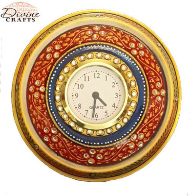 

DivineCrafts Analog Multicolor Clock