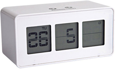 

Zarsa Digital White Clock