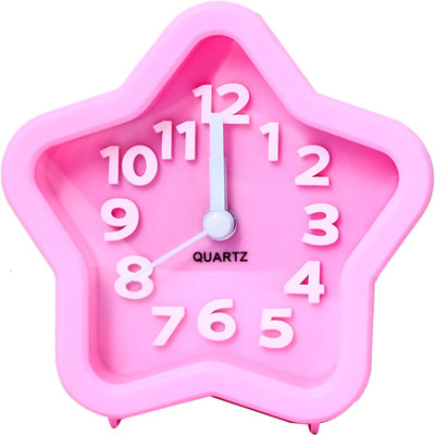 

Super Drool Analog Pink Clock