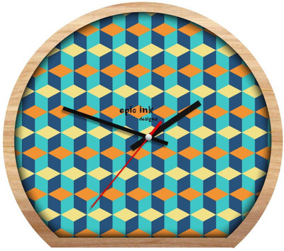 

Epic Ink Analog Multi Colour Clock
