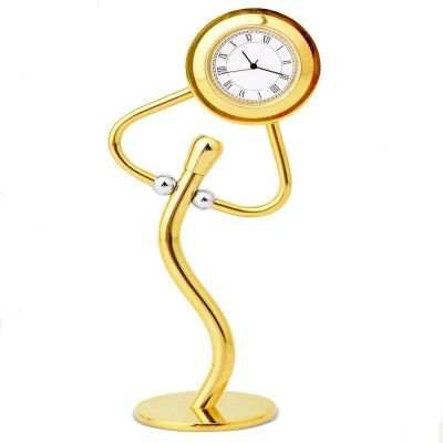 9% OFF on Ghasitaram Gifts Gold Clock 9% OFF on Ghasitaram Gifts Gold Clock