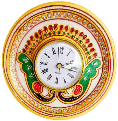 

Khatushyam Analog Red Clock