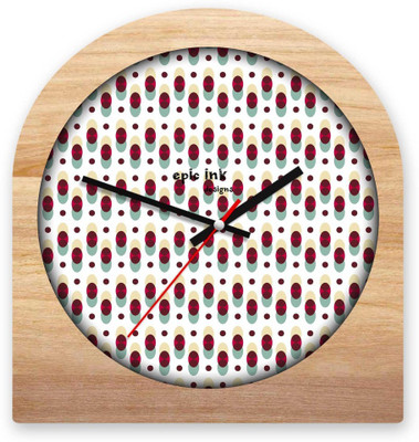 

Epic Ink Analog Multi Colour Clock