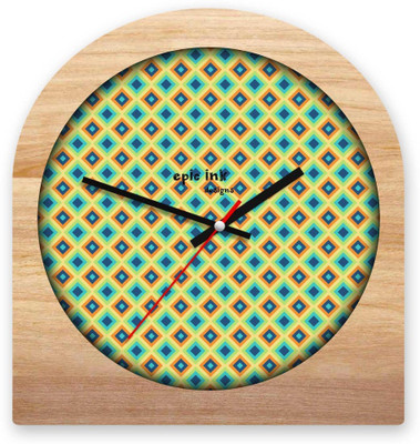 

Epic Ink Analog Multi Colour Clock