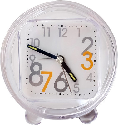 

Super Drool Analog White Clock