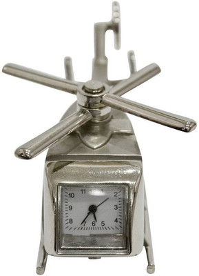 

Jacoknit Analog Silver Clock